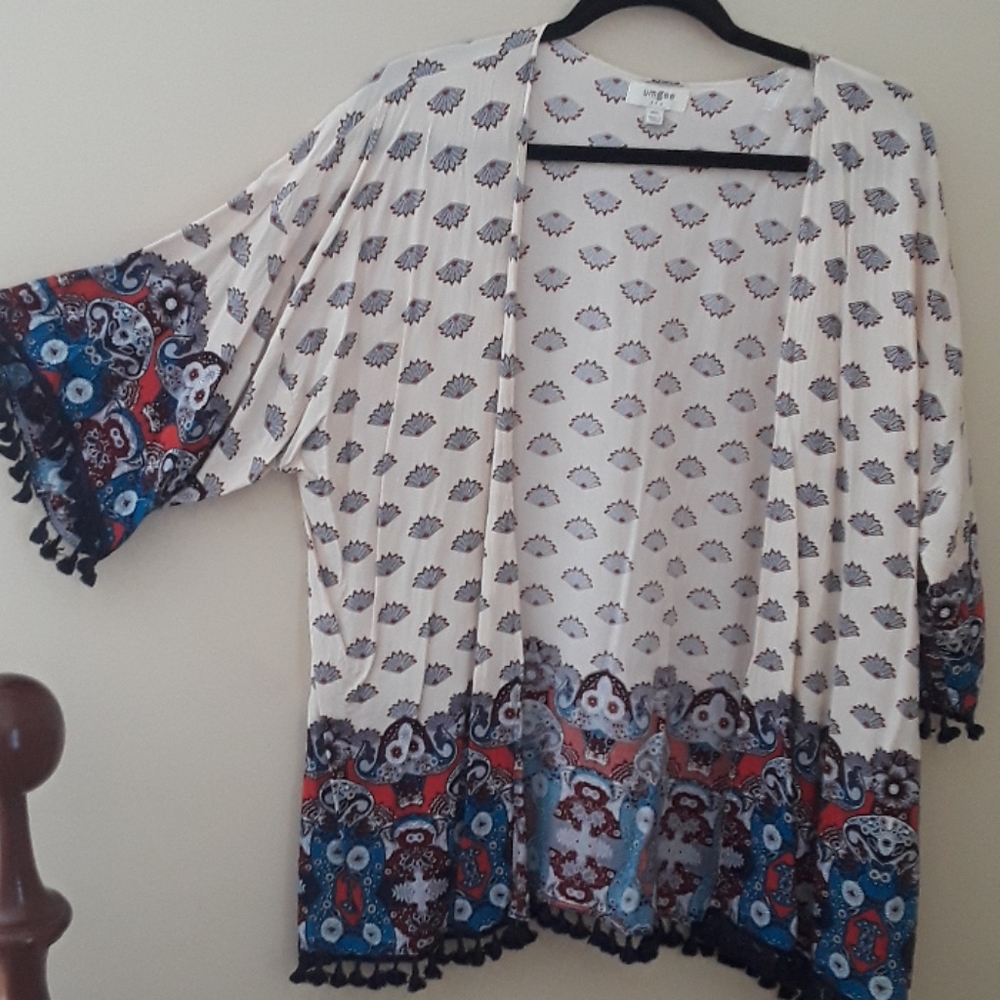 Silky kimono